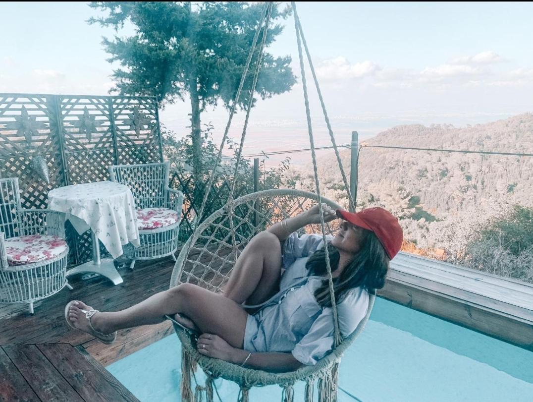Panoramic View Hotel Isfiya Bagian luar foto